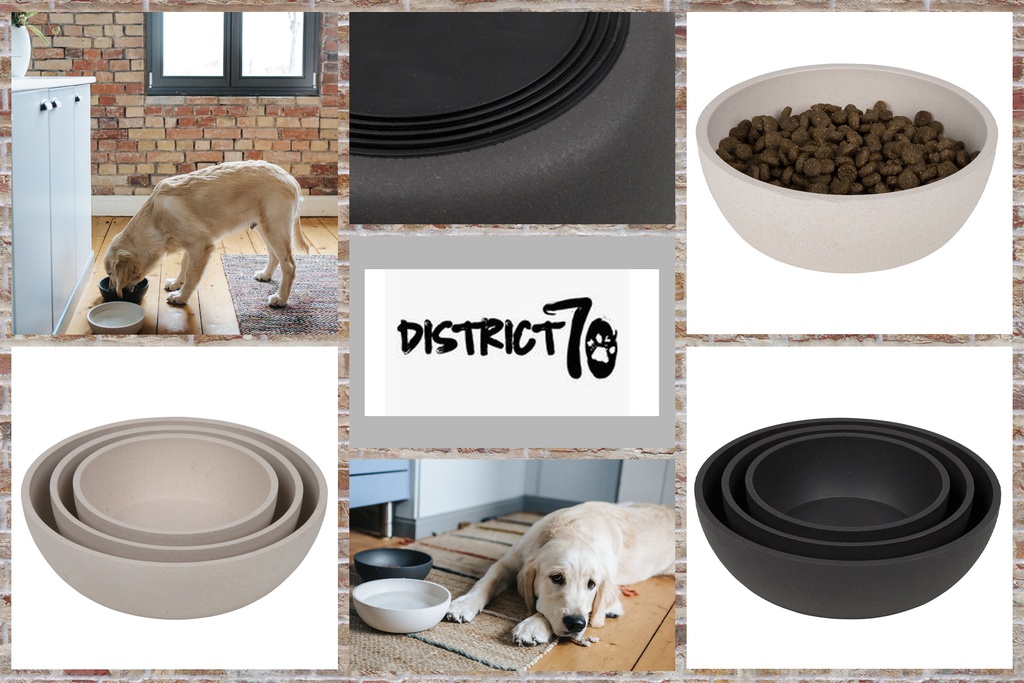 District 70 Hundenapf Bamboo