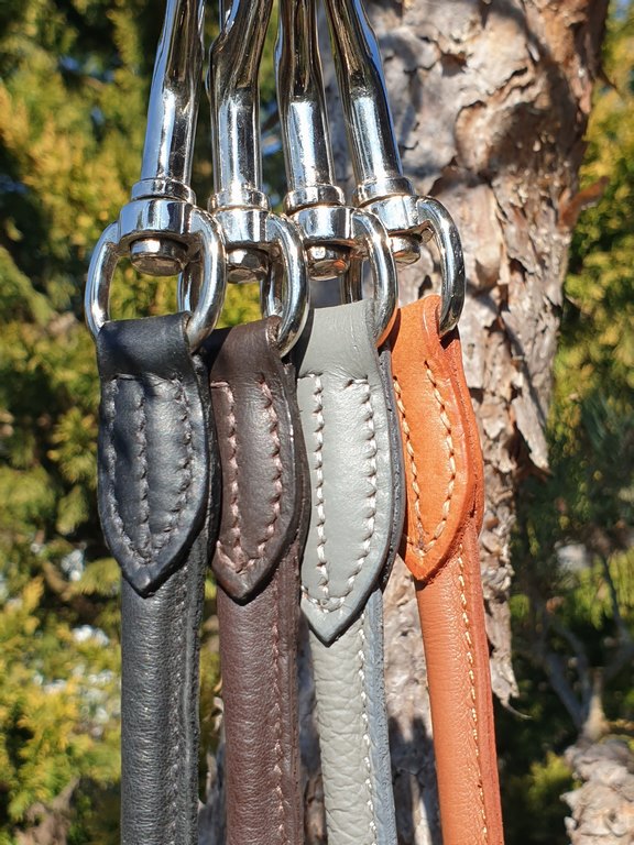 Rundlederleine verstellbar