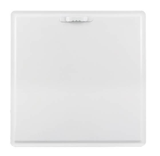 Schmunzelschilder Hund quadratisch