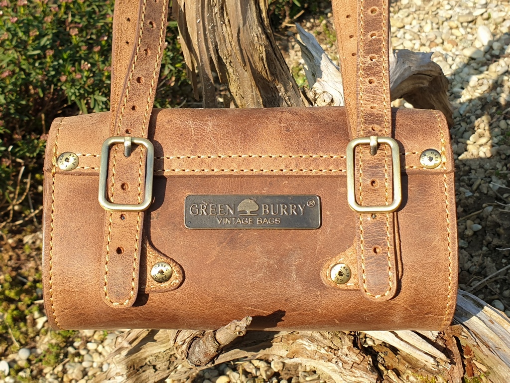 Vintage Fahrradtasche