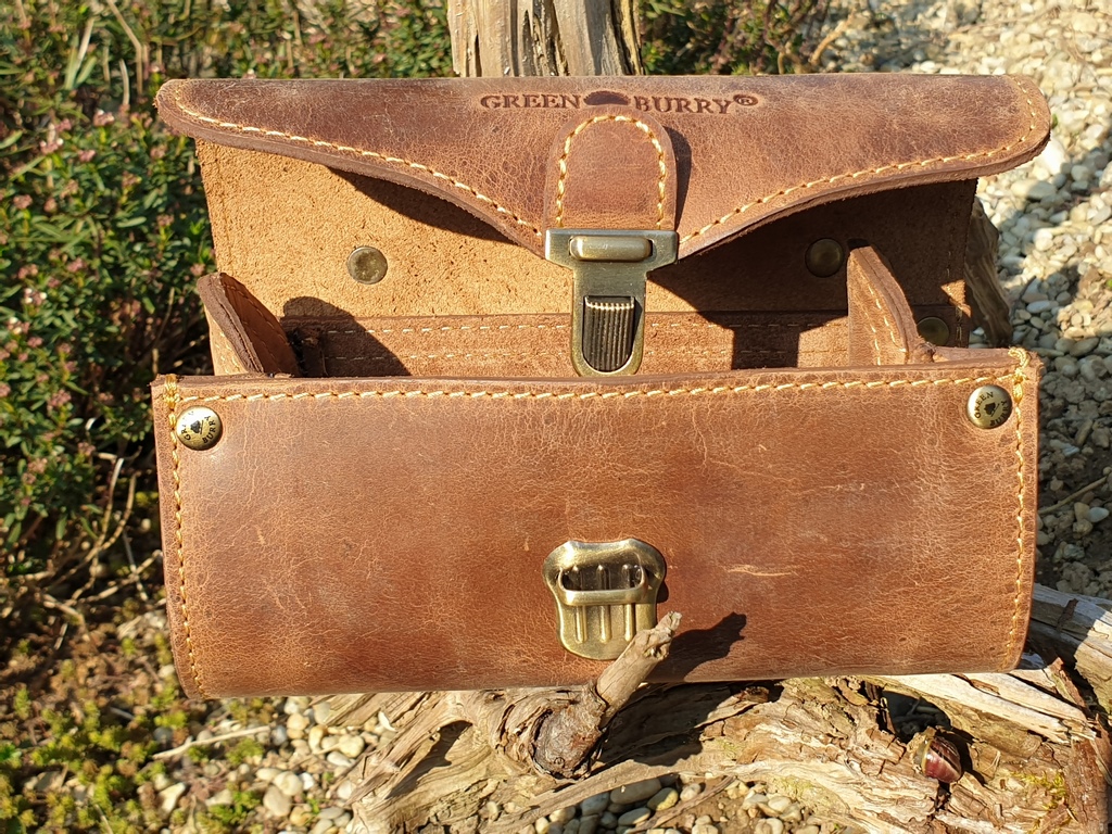 Vintage Fahrradtasche