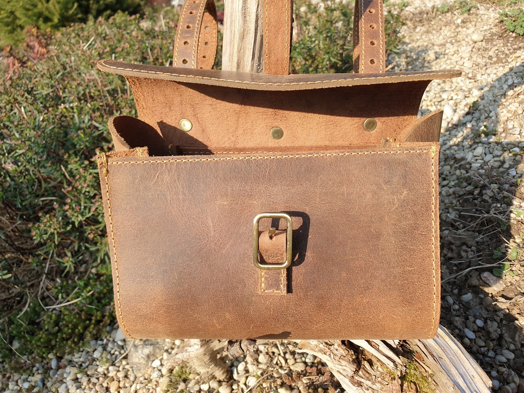 Vintage Fahrradtasche XL