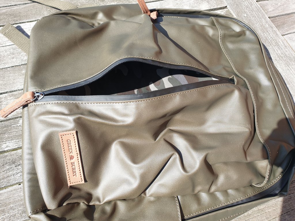 Waterproof Aviator Rucksack Oliv