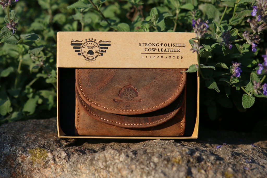 Vintage Minibörse II Leder