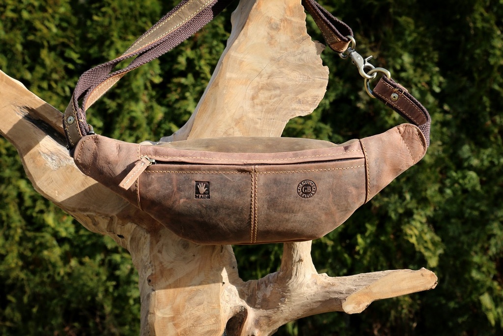 Vintage II Bauchtasche Leder