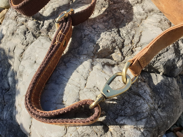 Vintage Bauchtasche III Leder