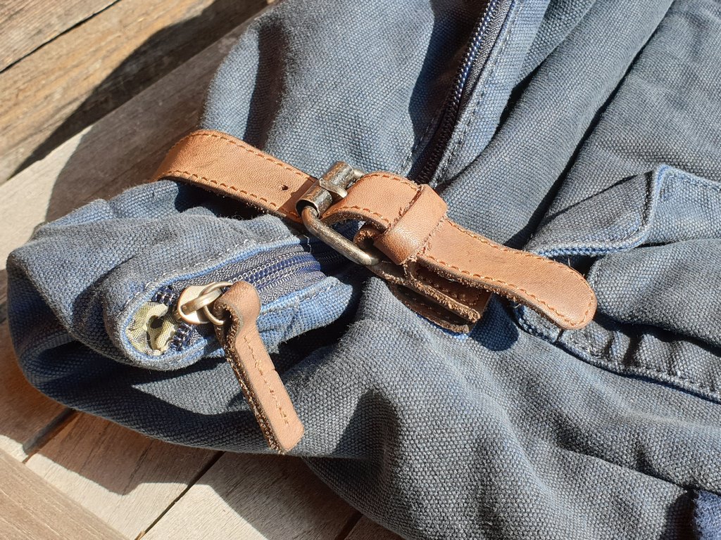 Vintage Aviator Backpack Blue Edition