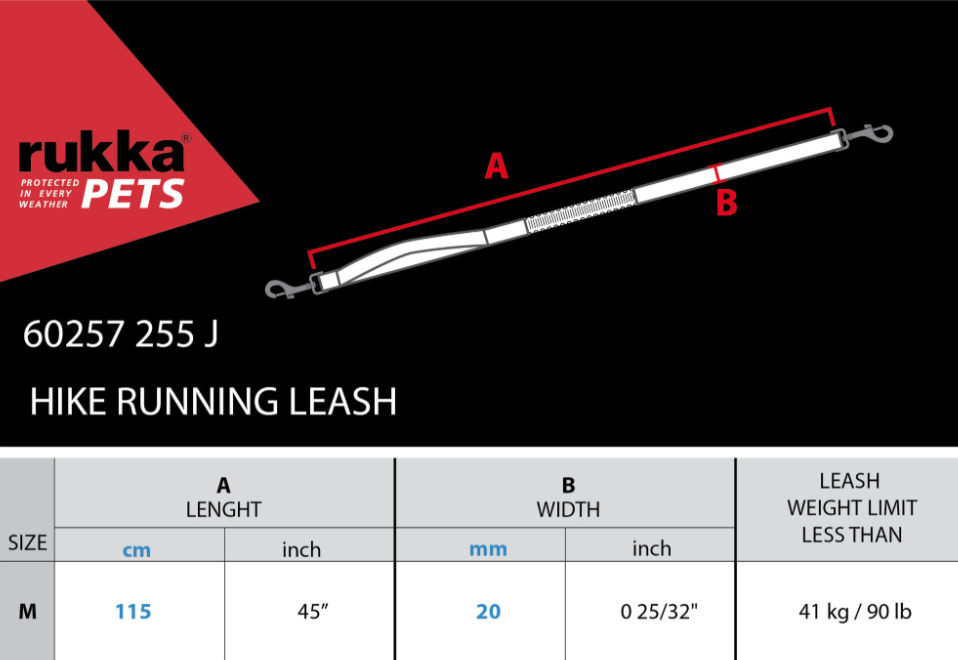 Rukka Hike & Running Leine