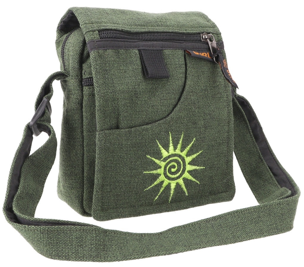Kleine Schultertasche Sonne