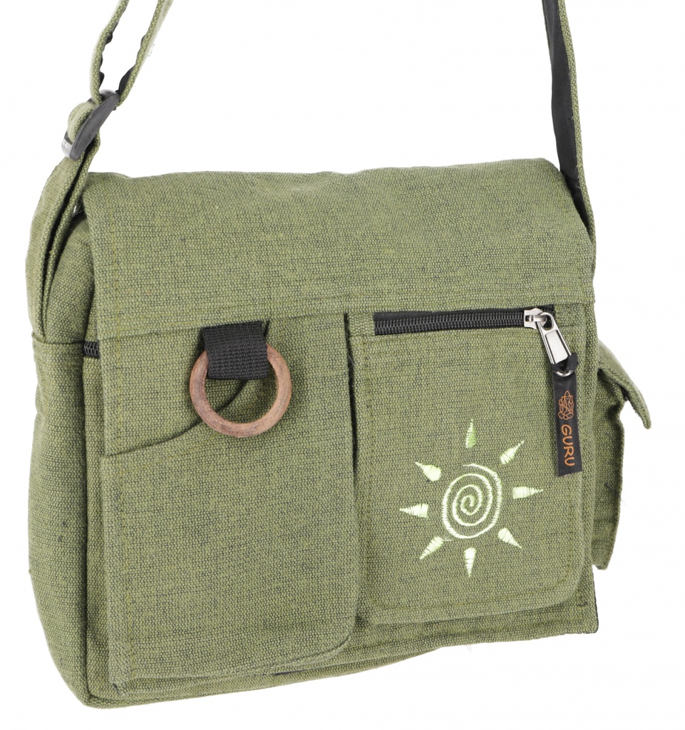 Kleine Schultertasche Sonne
