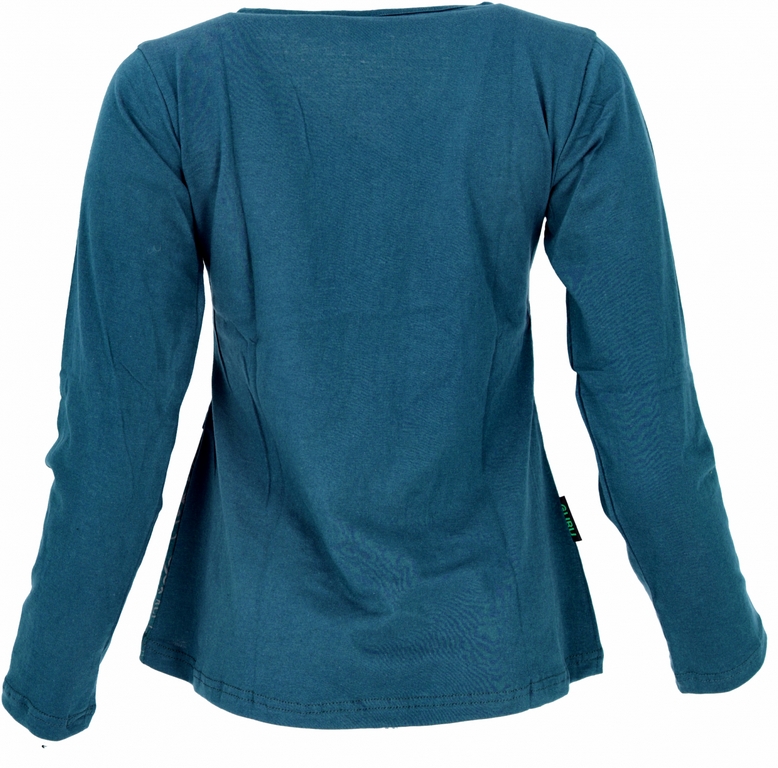 Langarm Boho-Shirt