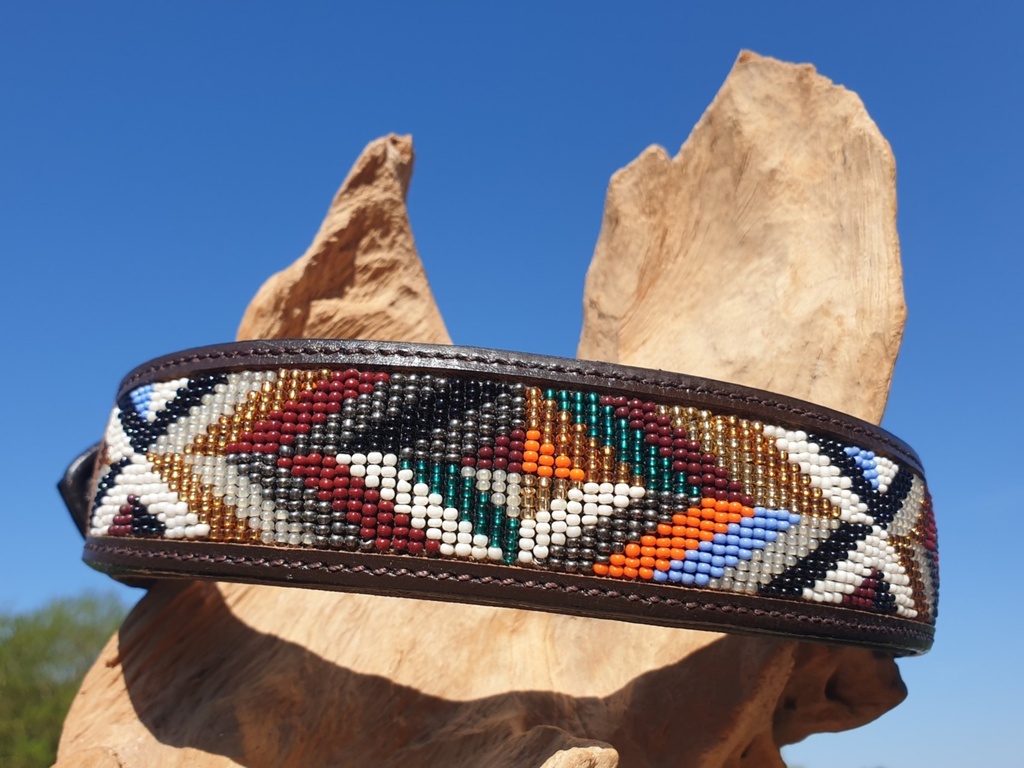 Lederhalsband Ihlathi Earth