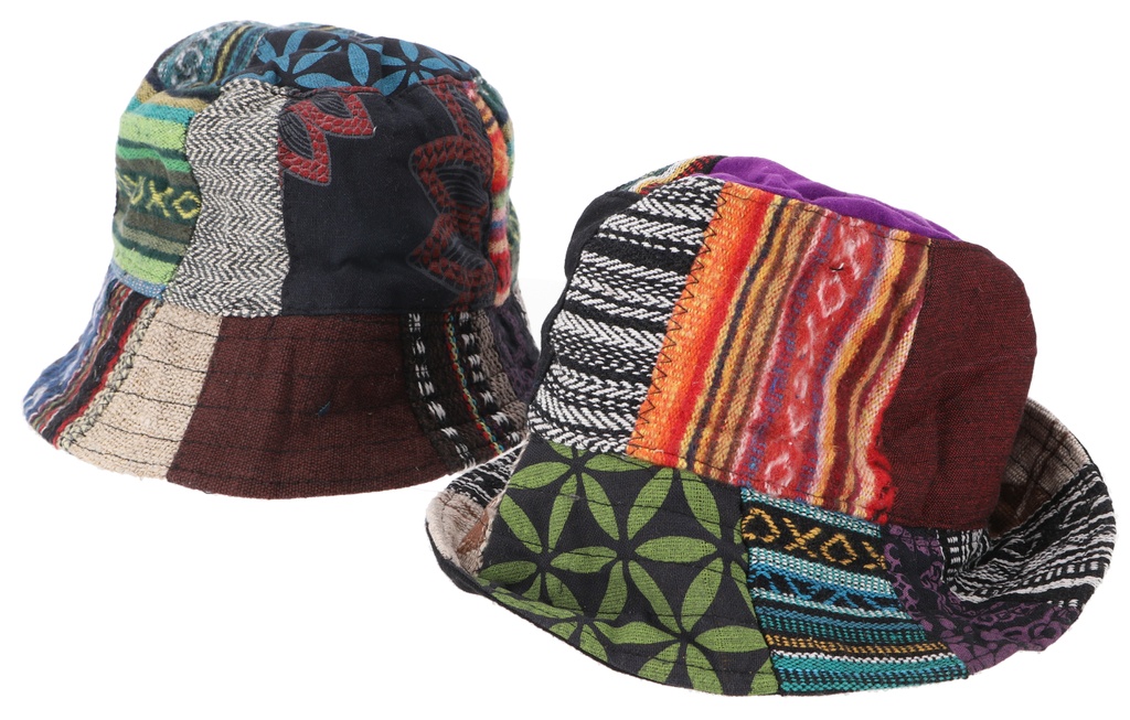 Fischerhut Patchwork