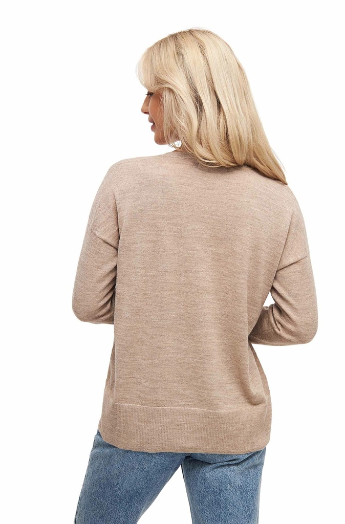 Pullover AMBRA aus Baumwoll-Baby Alpaka-Mix