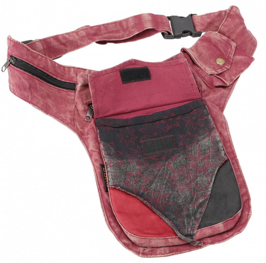 Goa Patchwork Sidebag ROT