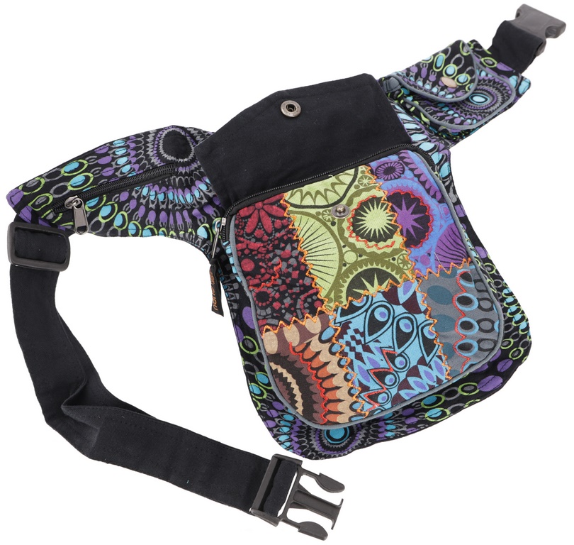 Goa Patchwork Sidebag BUNT