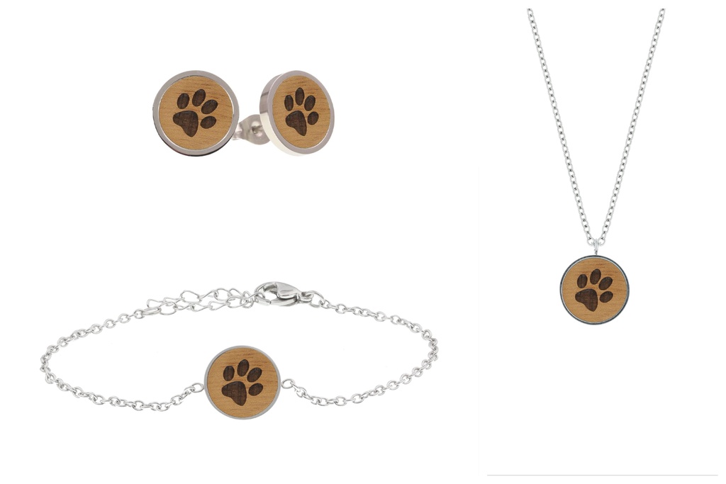 SKYLA Schmuckset "Pfote"