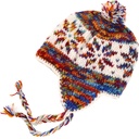 Ohrenklappen Wollmütze Bunt