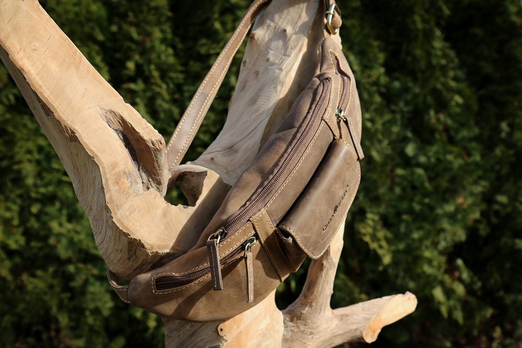 Vintage Bauchtasche I Leder