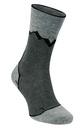 Alpaka Premium Wandersocken Grau