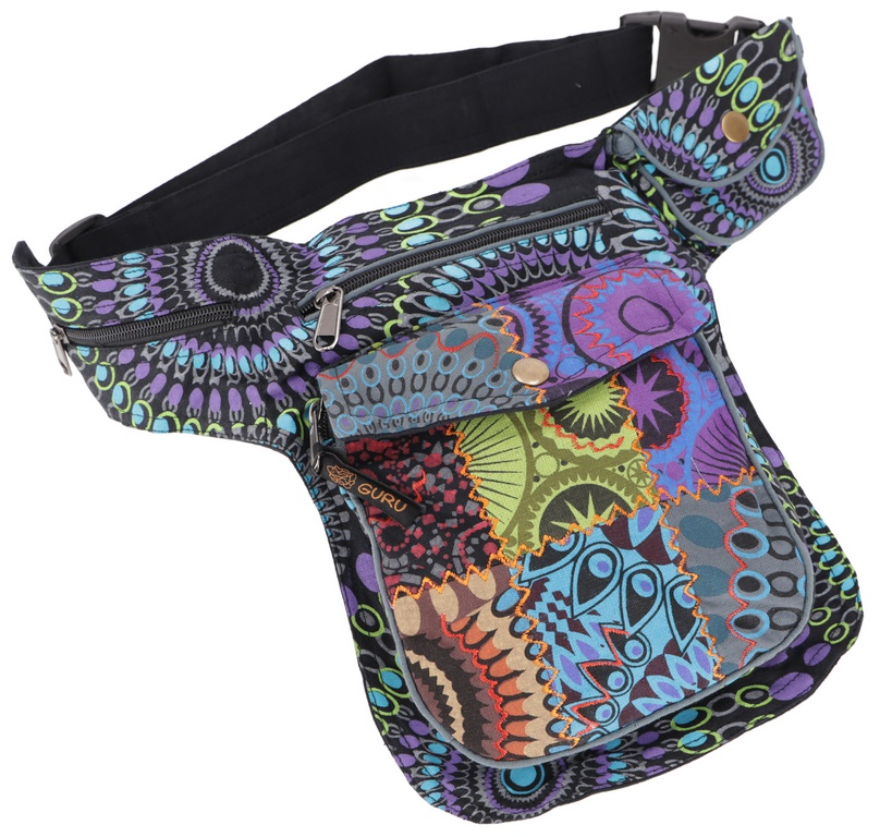 Goa Patchwork Sidebag BUNT