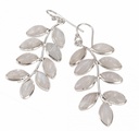 Blätterranke Ohrringe 925er