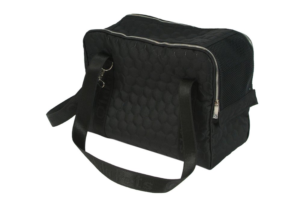 beige Tragetasche für kleine Hunde mit Schulterriemen