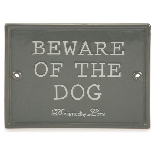 [dbl796150] Beware of the dog' Keramikschild