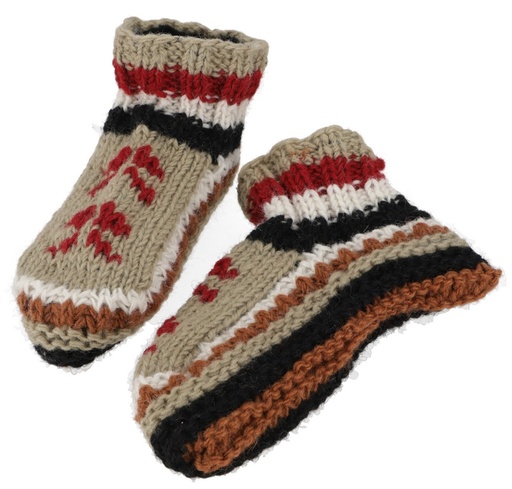 Wollhausschuhe