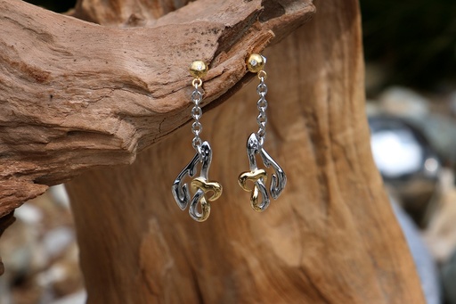 [MG-402] FELIZ Ohrhänger Edelstahl