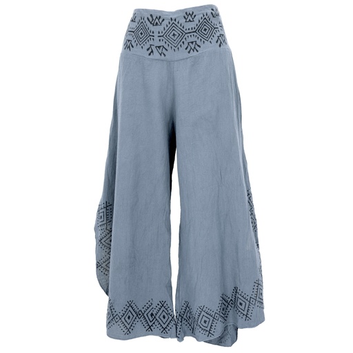 Sommerhose Taubenblau BW